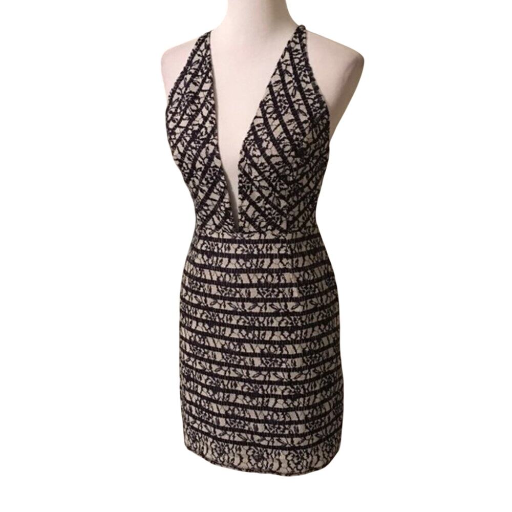 Love Culture Sexy Blue Clue Dress Small EUC
